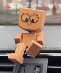 HappyTimber™ - Juego de Decoración de Madera Hecho a Mano