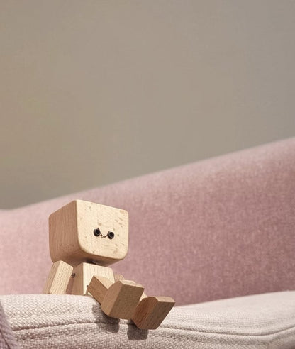 HappyTimber™ - Juego de Decoración de Madera Hecho a Mano