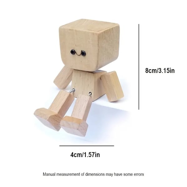 HappyTimber™ - Juego de Decoración de Madera Hecho a Mano