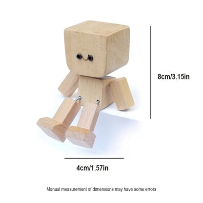HappyTimber™ - Juego de Decoración de Madera Hecho a Mano