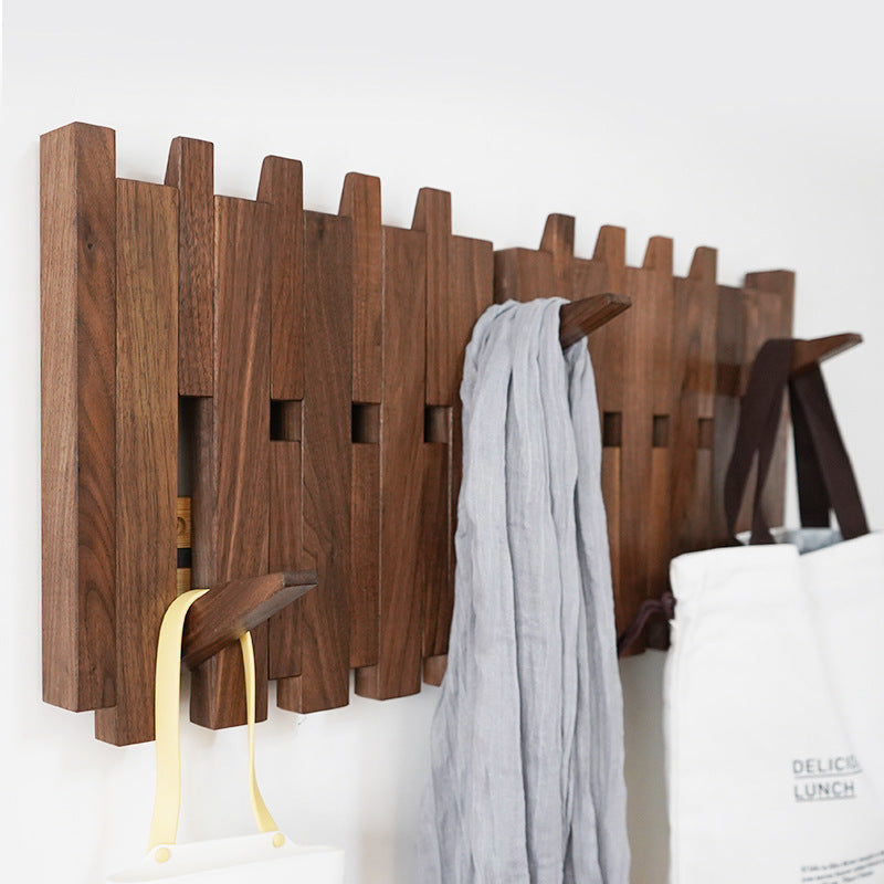 HarmonyHook - Elegante Perchero de Madera Ajustable