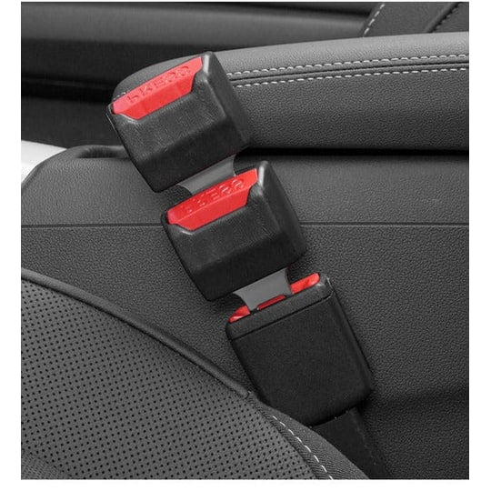 Hebilla extensora de cinturón de seguridad con botón de liberación para coche
