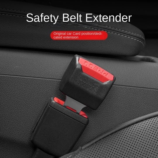 Hebilla extensora de cinturón de seguridad con botón de liberación para coche