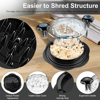 Herramienta Ergonomica para Desmenuzar Pollo - ErgoShredder