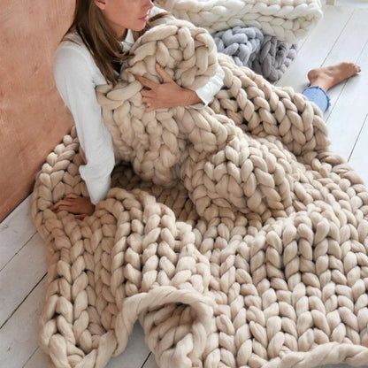 Hilo de Lana XL Grueso de 1000 Gramos DIY para Mantitas - LuxeWool