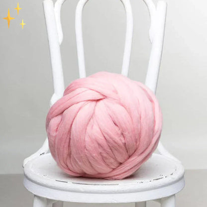 Hilo de Lana XL Grueso de 1000 Gramos DIY para Mantitas - LuxeWool