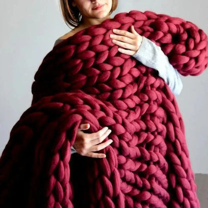 Hilo de Lana XL Grueso de 1000 Gramos DIY para Mantitas - LuxeWool