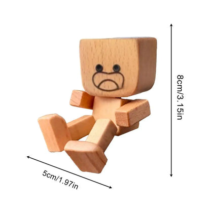 HolzLiora™ - Figura de Madera Hecha a Mano