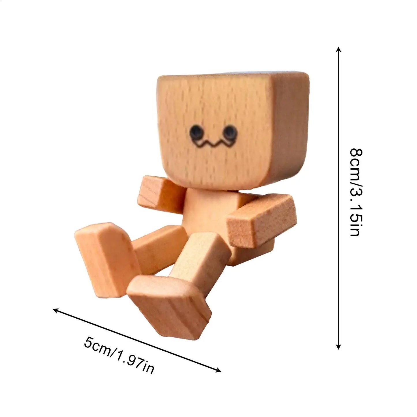 HolzLiora™ - Figura de Madera Hecha a Mano