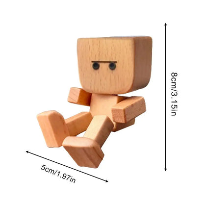HolzLiora™ - Figura de Madera Hecha a Mano
