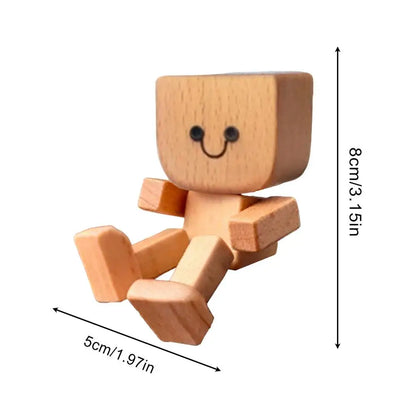 HolzLiora™ - Figura de Madera Hecha a Mano