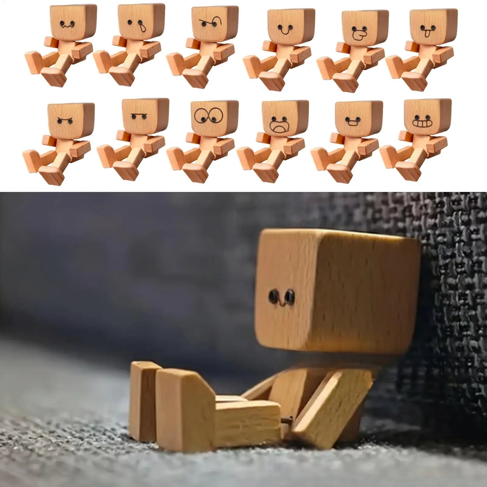 HolzLiora™ - Figura de Madera Hecha a Mano