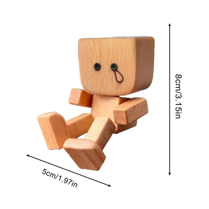 HolzLiora™ - Figura de Madera Hecha a Mano