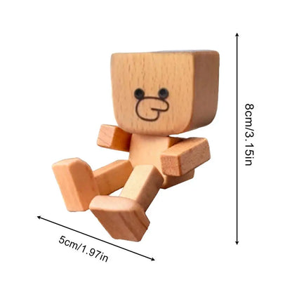 HolzLiora™ - Figura de Madera Hecha a Mano