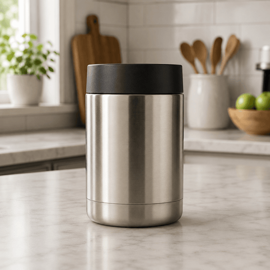 ICEKEEP – Soporte de Lata de Acero Inoxidable para Enfriar Bebidas Perfectamente en Movimiento