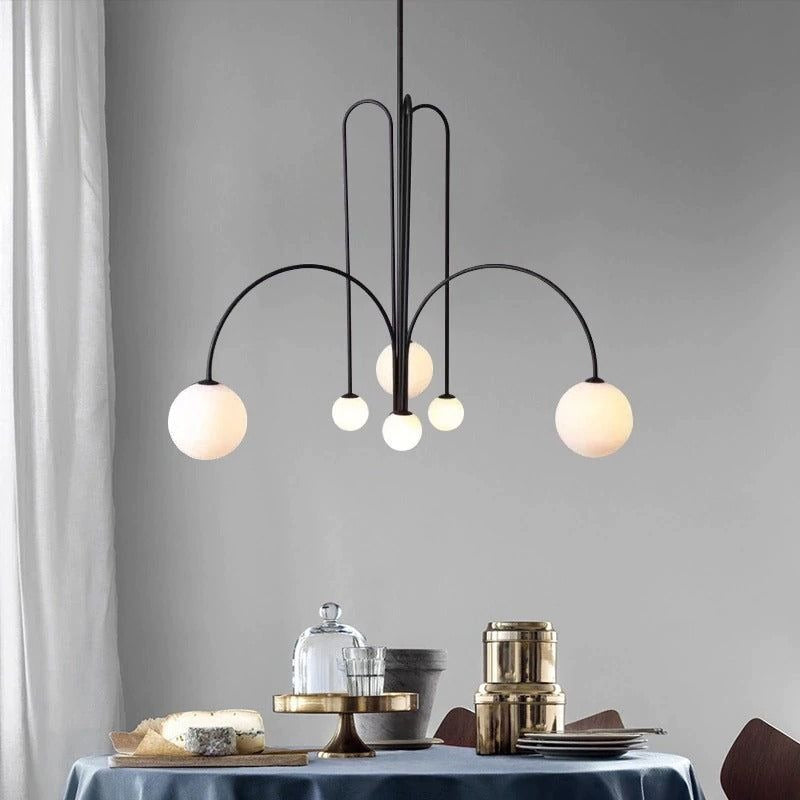 Iluminación elegante que añade sofisticación a cualquier interior