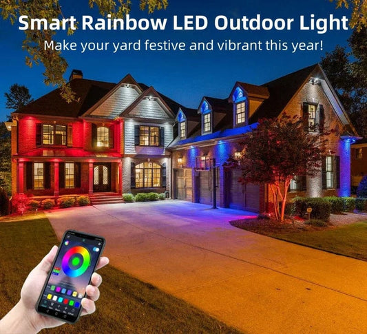 Iluminación Exterior para las Fiestas