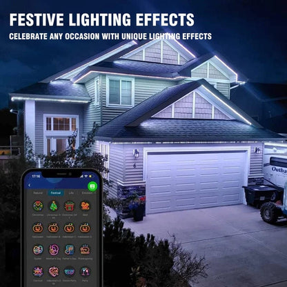 Iluminación Exterior para las Fiestas