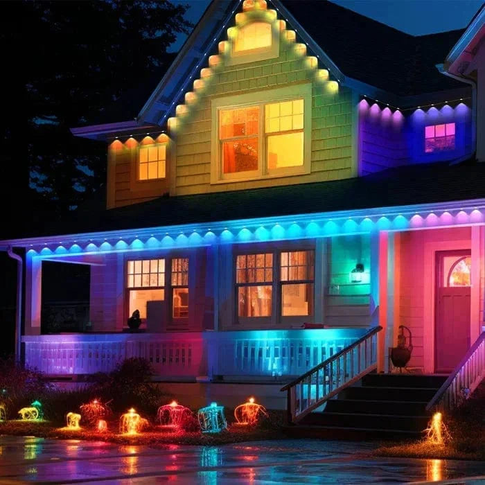 Iluminación Exterior para las Fiestas