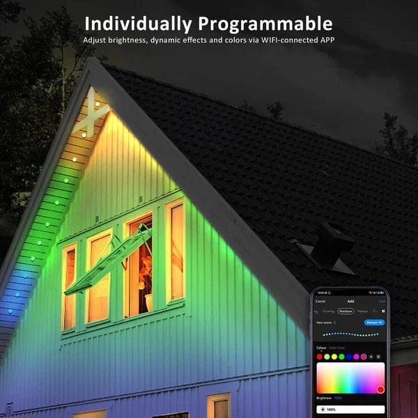 Iluminación Exterior para las Fiestas