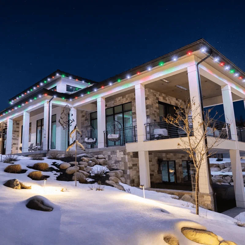Iluminación Exterior para las Fiestas