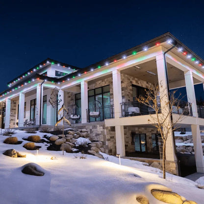Iluminación Exterior para las Fiestas