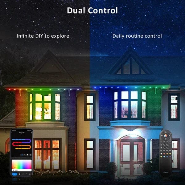 Iluminación Exterior para las Fiestas