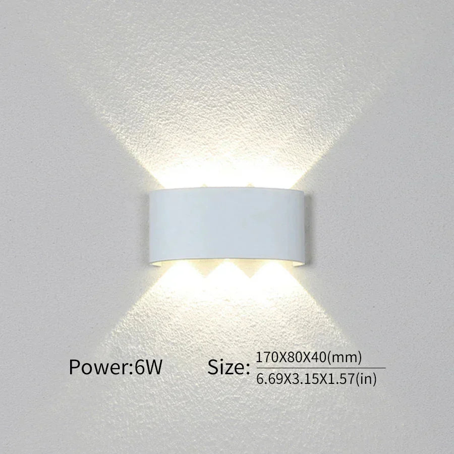 Iluminación Moderna, Interior o Exterior: La Versátil Luz de Pared LED