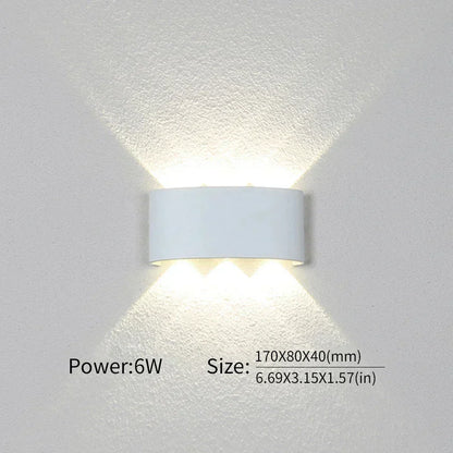 Iluminación Moderna, Interior o Exterior: La Versátil Luz de Pared LED