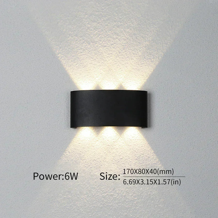 Iluminación Moderna, Interior o Exterior: La Versátil Luz de Pared LED