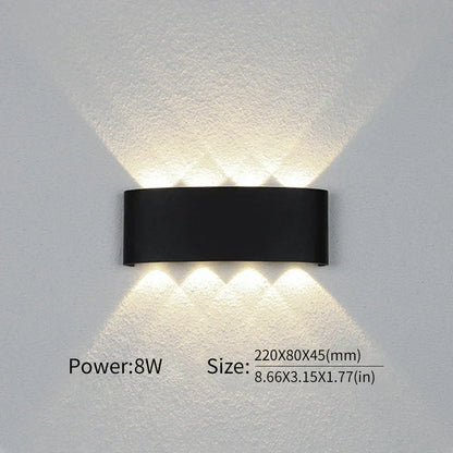 Iluminación Moderna, Interior o Exterior: La Versátil Luz de Pared LED