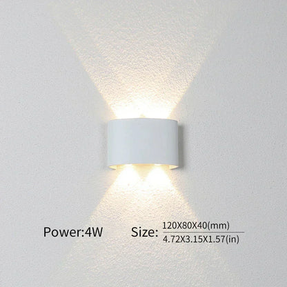 Iluminación Moderna, Interior o Exterior: La Versátil Luz de Pared LED