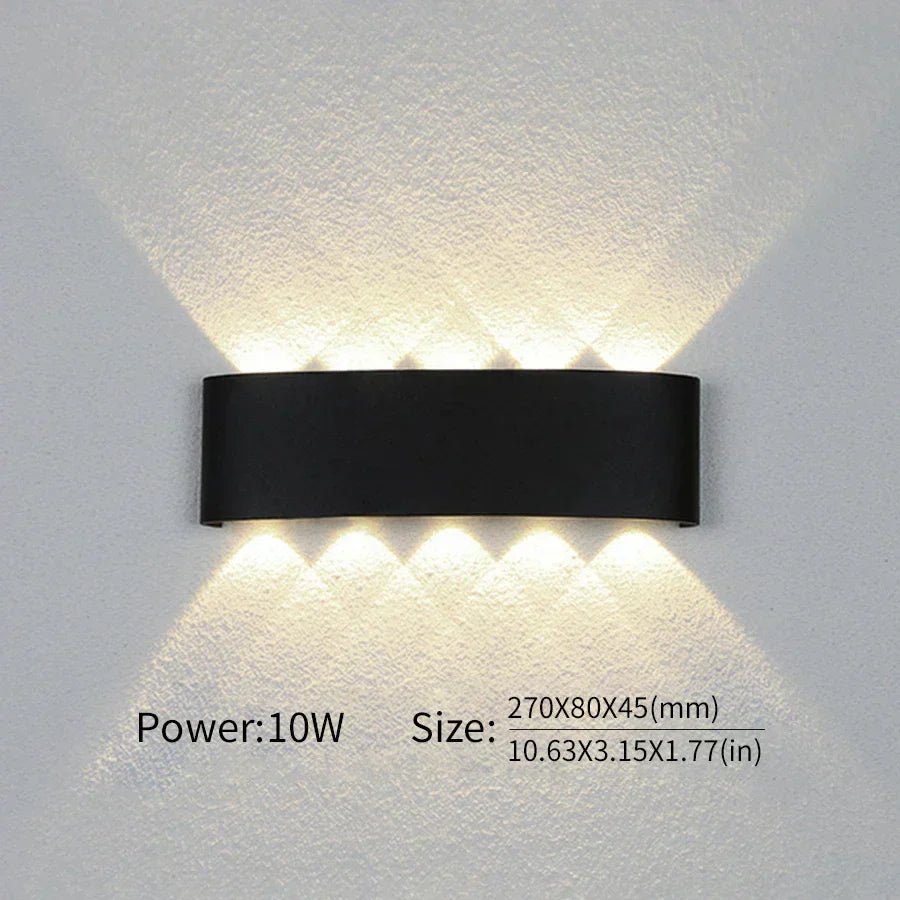 Iluminación Moderna, Interior o Exterior: La Versátil Luz de Pared LED