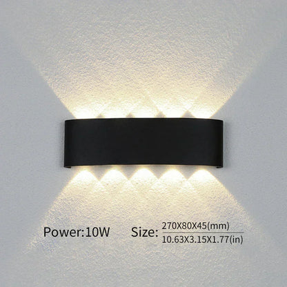 Iluminación Moderna, Interior o Exterior: La Versátil Luz de Pared LED
