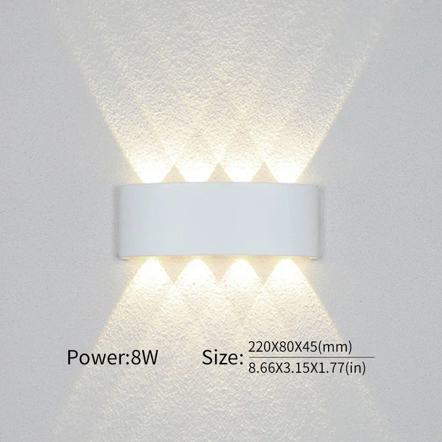 Iluminación Moderna, Interior o Exterior: La Versátil Luz de Pared LED