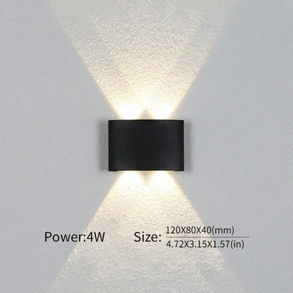 Iluminación Moderna, Interior o Exterior: La Versátil Luz de Pared LED