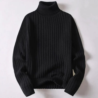 Jersey de cuello alto de lana merino para hombre - Edición especial de invierno