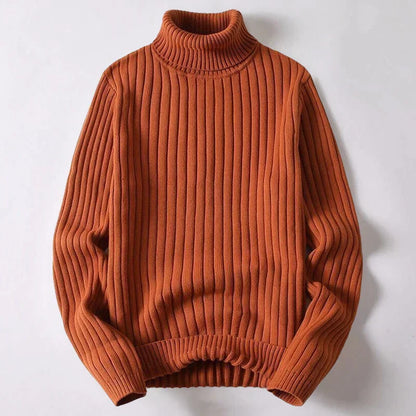 Jersey de cuello alto de lana merino para hombre - Edición especial de invierno