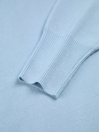Jersey de cuello alto oversize para mujer