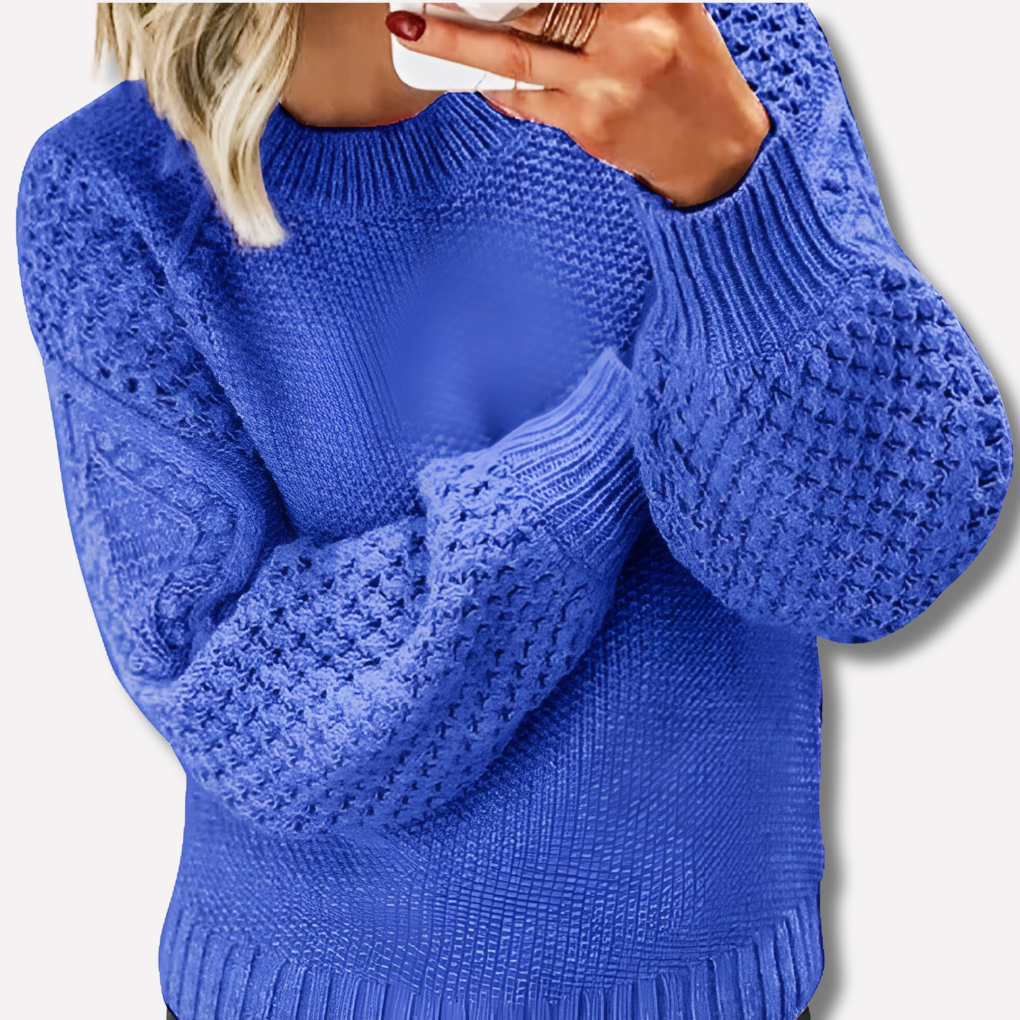 Jersey elegante y cálido para mujer