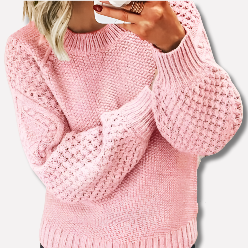 Jersey elegante y cálido para mujer