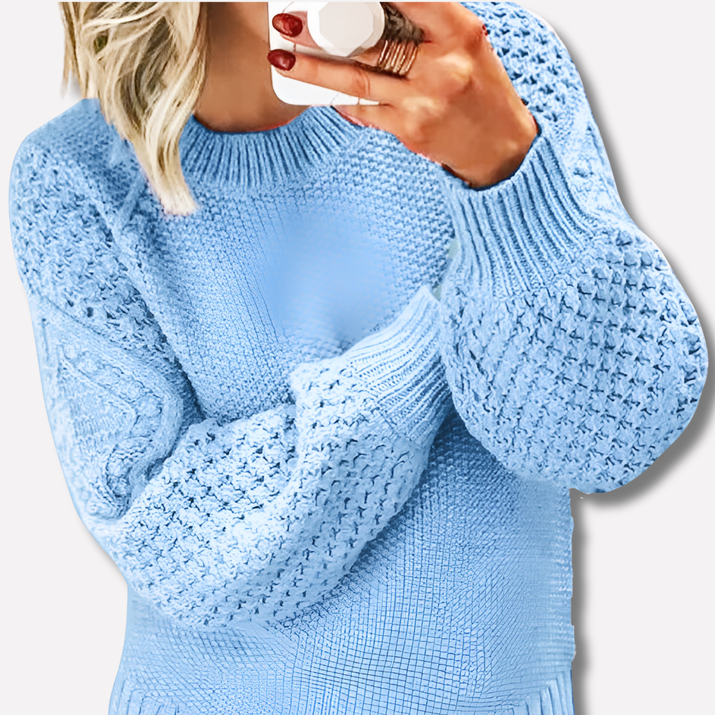 Jersey elegante y cálido para mujer