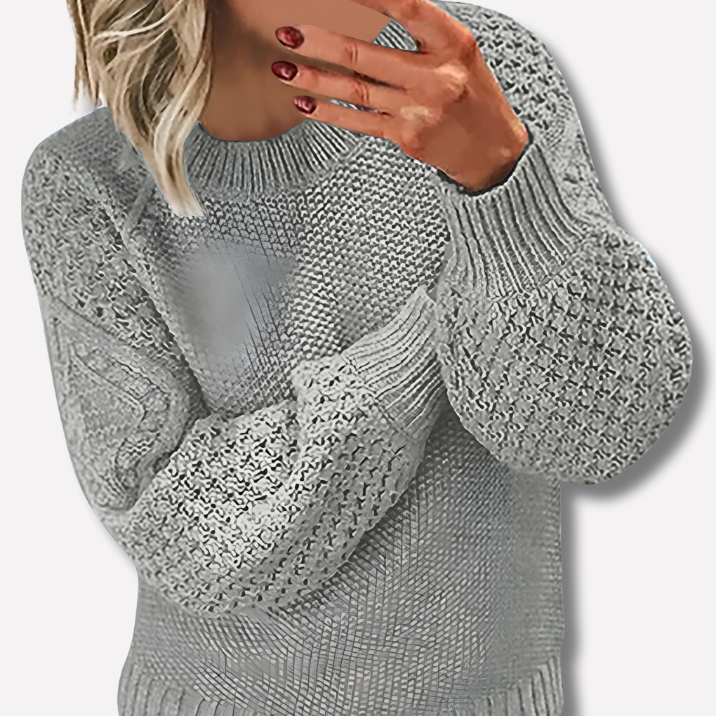 Jersey elegante y cálido para mujer