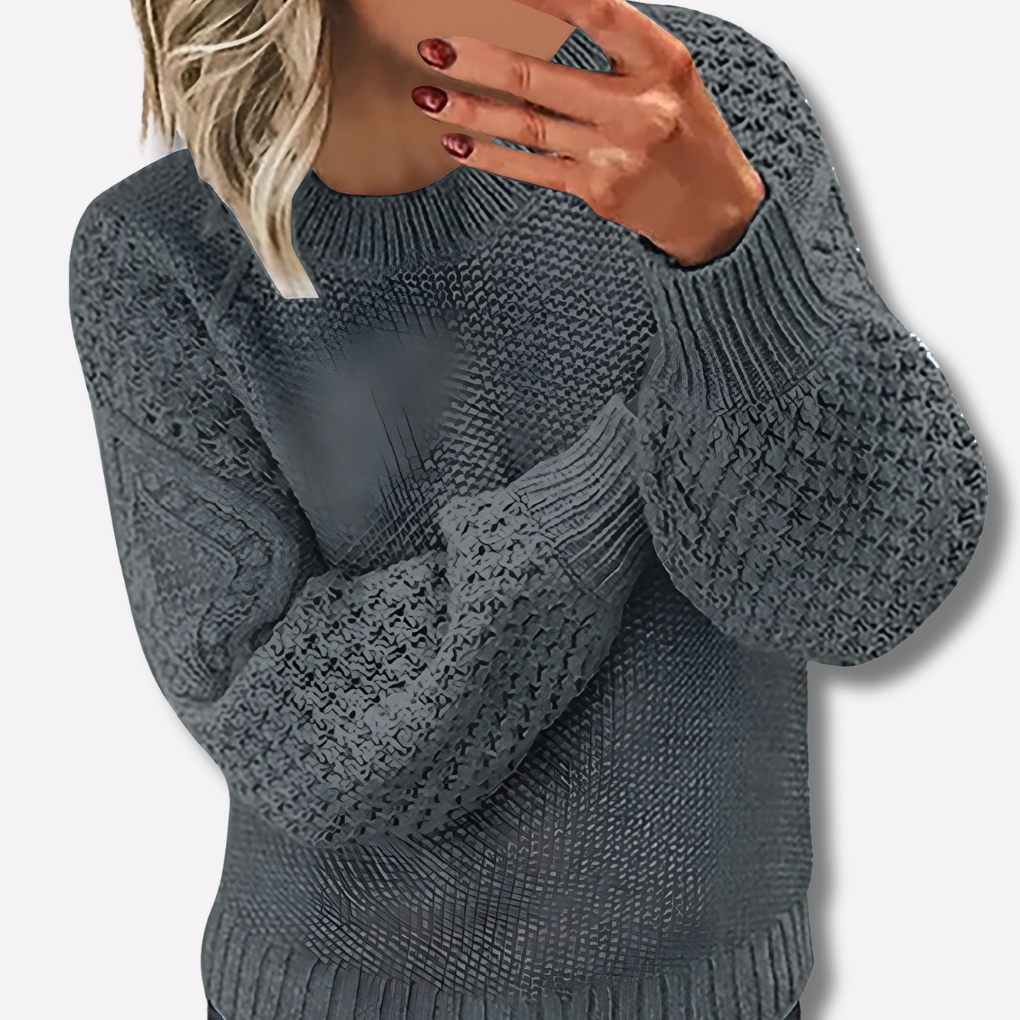 Jersey elegante y cálido para mujer