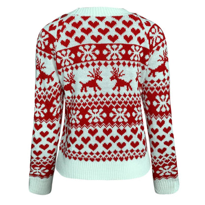 Jersey navideño de invierno para mujer