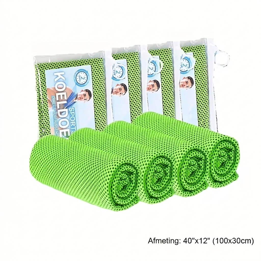 Juego de 4 Toallas Refrescantes