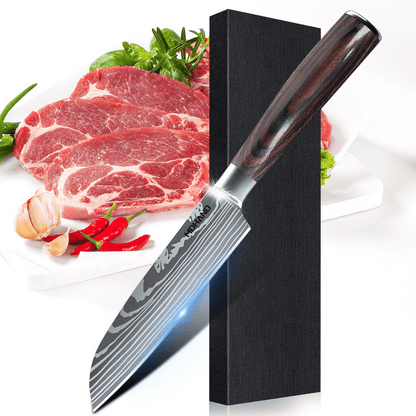 Juego de Cuchillos de Chef de Calidad Profesional y Diseño Elegante