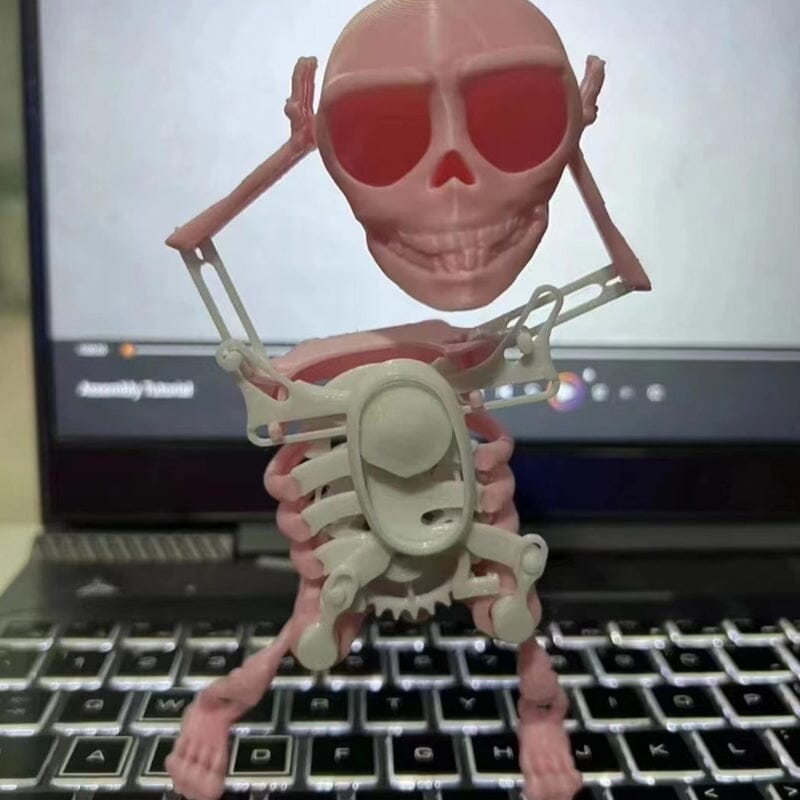 Juguete de Calavera 3D