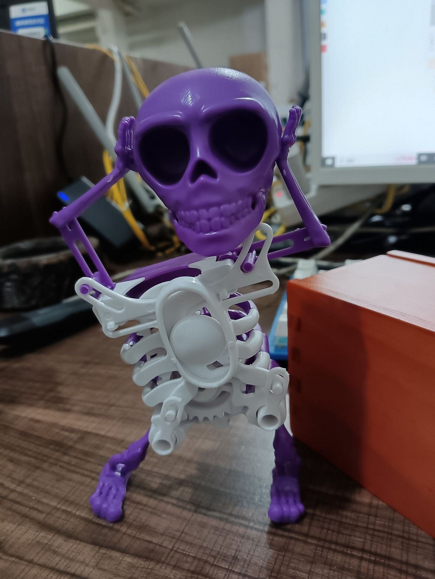 Juguete de Calavera 3D