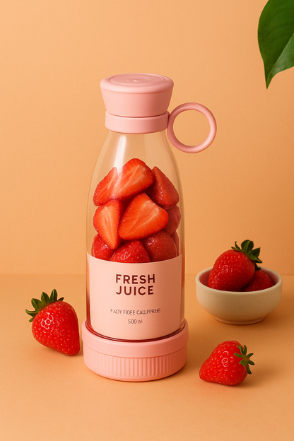 JuicyGo™ – Prepara Batidos Frescos en Cualquier Lugar en un Instante